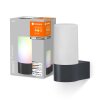 LEDVANCE SMART+ Outdoor Wall Light grey, 1-light source
