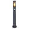 Globo BOSTON path light anthracite, 1-light source, Motion sensor
