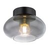 Globo SHAUN Ceiling Light black, 1-light source