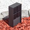 REIGOLIL outdoor socket anthracite, black
