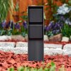 REIGOLIL outdoor socket anthracite, black