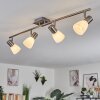 VILLASECA Ceiling Light LED matt nickel, 4-light sources