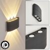 TRAPATRAPA Outdoor Wall Light LED anthracite, 6-light sources