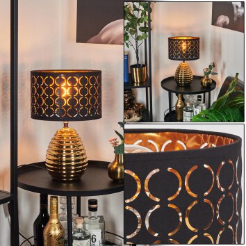 OSORNO Table lamp gold, 1-light source