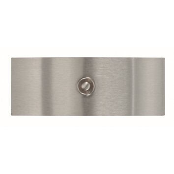 Albert 759 doorbell name plate stainless steel