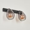 CHAIGUAO Wall Light black, 2-light sources