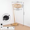 BROOKER Floor Lamp Ecru, 1-light source