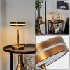 HUALLILEMU Table lamp LED antique brass, 1-light source