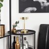 HUALLILEMU Table lamp LED brass, 1-light source