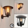 AUSIPAR Outdoor Wall Light black, 1-light source