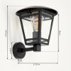 AUSIPAR Outdoor Wall Light black, 1-light source