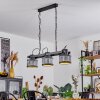 HOLSA Pendant Light black, 3-light sources