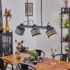 HOLSA Pendant Light black, 3-light sources