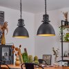 TALLAA Pendant Light black, 2-light sources