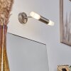 REGENSDORF mirror light matt nickel, 2-light sources