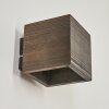 POLCURA Wall Light Dark wood, 1-light source