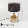 OSORNO Table lamp gold, 1-light source