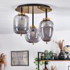 VERBANIA Ceiling Light brass, 3-light sources