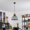 OMBA Pendant Light Ecru, black, 1-light source