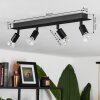 CASTILLO Ceiling Light black, 4-light sources