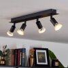 CASTILLO Ceiling Light black, 4-light sources