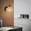 Brilliant NORAH Wall Light black, 1-light source