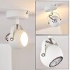 GADMEN Ceiling Light chrome, white, 1-light source