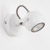 GADMEN Wall Light chrome, white, 1-light source