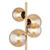 Globo RIHA Table lamp LED brass, black, 4-light sources