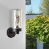 Brilliant MASHAM Outdoor Wall Light black, 1-light source