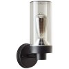 Brilliant MASHAM Outdoor Wall Light black, 1-light source