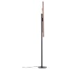 Brilliant CEMBALO Floor Lamp LED brown, black, silver, 3-light sources
