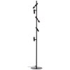 Brilliant LAGANO Floor Lamp black, 5-light sources