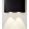 Brilliant TURSDALE Outdoor Wall Light LED black, 4-light sources
