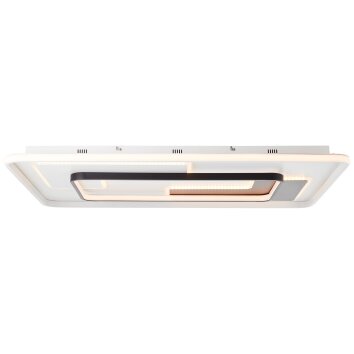 Brilliant BARDEN Ceiling Light LED black, white, 1-light source, Remote control