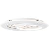 Brilliant FURTADO Ceiling Light LED black, white, 1-light source, Remote control