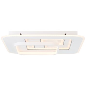 Brilliant FURTADO Ceiling Light LED black, white, 1-light source, Remote control