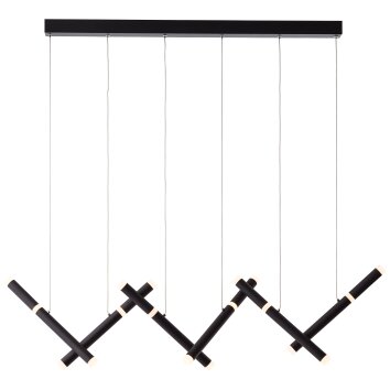 Brilliant LAGANO Pendant Light LED black, 1-light source