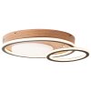 Brilliant KARNEY Ceiling Light LED brown, black, 1-light source
