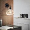 Brilliant NORAH Wall Light black, 1-light source