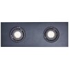 Brilliant DORO Ceiling Light LED black, 2-light sources