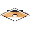 Brilliant WOODBRIDGE Ceiling Light LED brown, black, 1-light source