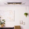 Brilliant WOODBRIDGE Ceiling Light LED brown, black, 1-light source