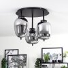 VERBANIA Ceiling Light black, 3-light sources