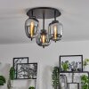 VERBANIA Ceiling Light black, 3-light sources