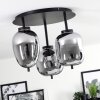 VERBANIA Ceiling Light black, 3-light sources