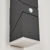 TOOGONG Outdoor Wall Light LED anthracite, 2-light sources, Motion sensor