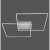 Paul Neuhaus Q-Inigo Ceiling Light LED stainless steel, 2-light sources, Remote control