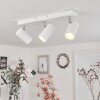 JAVEL Ceiling Light chrome, white, 3-light sources