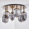 VERBANIA Ceiling Light brass, 6-light sources